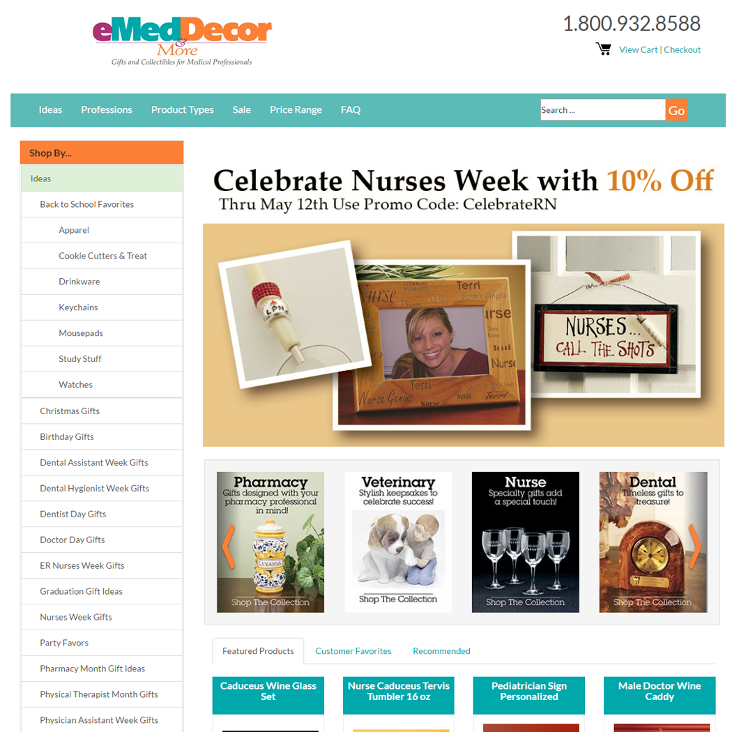 emeddecorandmore.com Website