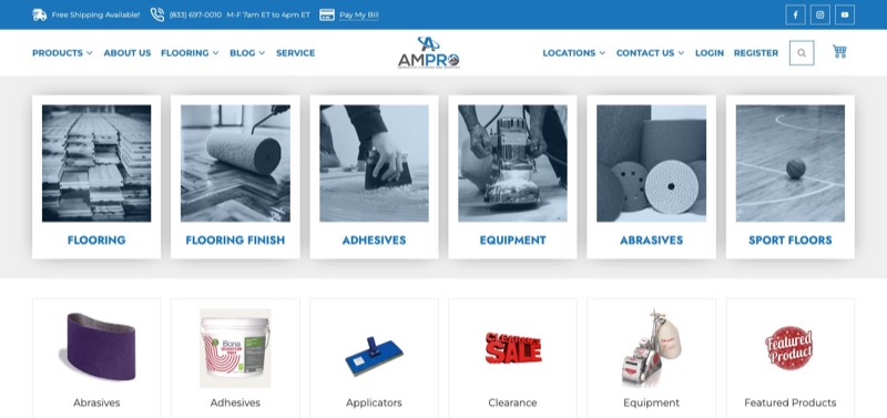 American Products home page